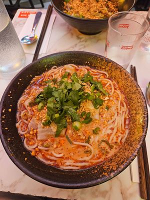 Vermicelli noodles soup at Trantranzai in Paris