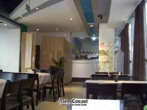 Decor at Geng Yuan Vegetarian in Chengdu