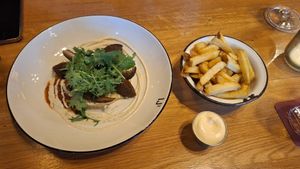 Falafel bowl was very tasty at IJver in Amsterdam