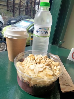 Breakfast - build your own bowl. at Açaí Verão Athens in Athens