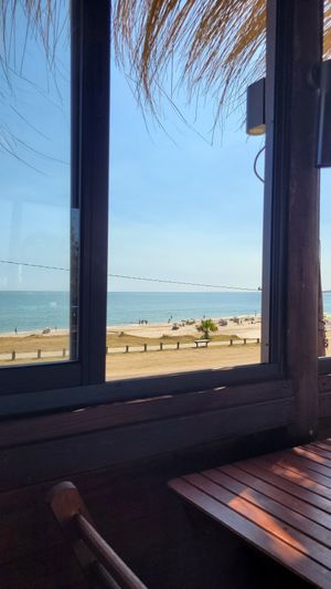 Vista a la playa mansa de Atlantida at El Mirador Sassari in Atlantida