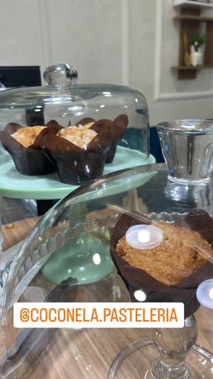 Muffins  at Coconela in Santa Cruz