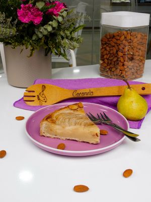 bourdaloue tart  at Coconela in Santa Cruz