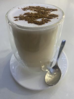 Chai latte  at Coconela in Santa Cruz