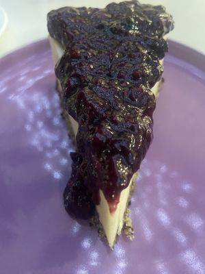 Cheesecake de frutos rojos  at Coconela in Santa Cruz