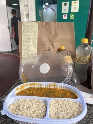 Curry de grãos   at Pitada Verde in Rio De Janeiro