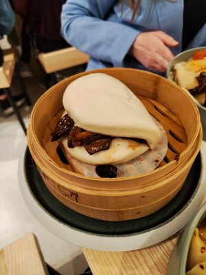 Mushroom bao at Mamma Bao in Munich