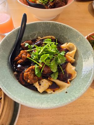 Vegan noodles at Mamma Bao in Munich