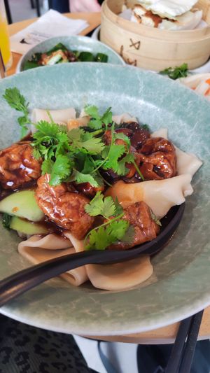 Biang biang Tofu shiitake at Mamma Bao in Munich