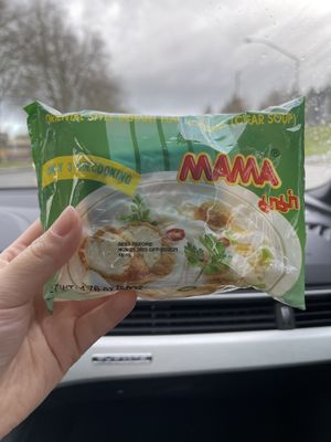 instant noodles   at Bangkok Crisps in Bothell