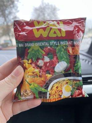 instant noodles   at Bangkok Crisps in Bothell