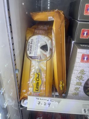 sesame balls   at Bangkok Crisps in Bothell