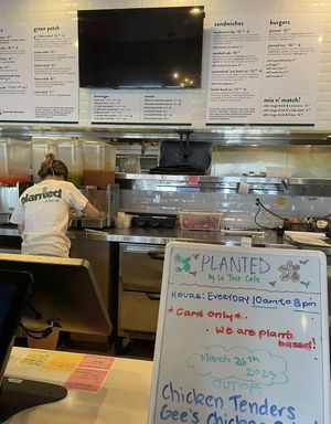 Inside and menu sneak peek  at Planted By La Tour Cafe in Honolulu