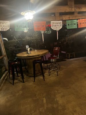 Huge outdoor patio-NFL football on the TV’s.   at The Mexican at Central Gastropub in Central