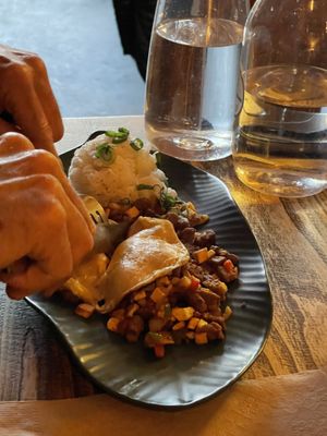 Impossible Sisig  at Hula Hoops in South San Francisco