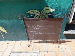 29. August 2024 Menu at House of Chocolate Grenada Museum in St Georges