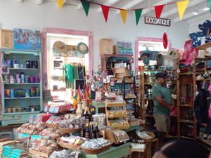Inside at House of Chocolate Grenada Museum in St Georges