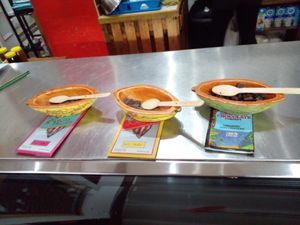 Free chocolate samples at House of Chocolate Grenada Museum in St Georges