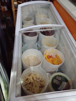 Icecream at House of Chocolate Grenada Museum in St Georges