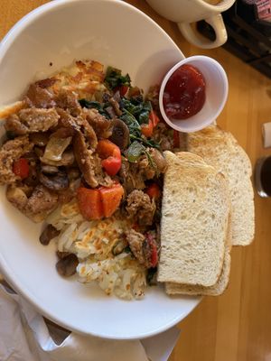 Beyond scramble. So good!  at The Hardware Cafe in Clancy