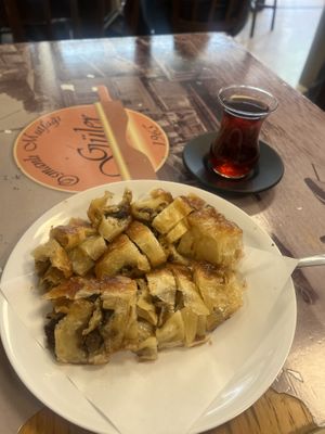   at Tarihi Güler Börekçisi in Istanbul