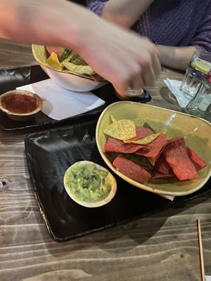 Nachos as appetizer  at Sausalitos in Mannheim