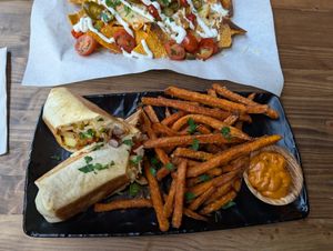 Burrito at Sausalitos in Mannheim