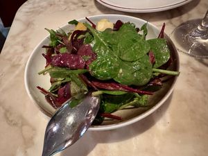 Vegan options  at May Fair Kitchen in London