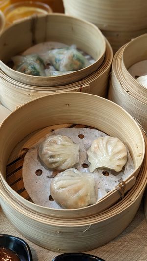 Vegan Dim Sum - Crystal Prawn Dumpling at D'Life Signature 蔬品軒 - Chinatown Pt in Central Singapore
