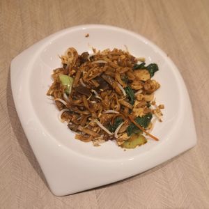 Penang fried kway teow. Let staff know to omit egg to veganise it.  Portion was a ittle small compared to their other outlets and I mentioned it to the staff. He said he'll let the at D'Life Signature 蔬品軒 - Chinatown Pt in Central Singapore