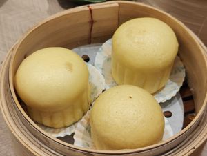 lava bun. Love this and this is vegan! at D'Life Signature 蔬品軒 - Chinatown Pt in Central Singapore