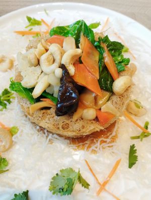 Yam ring ... at D'Life Signature 蔬品軒 - Chinatown Pt in Central Singapore