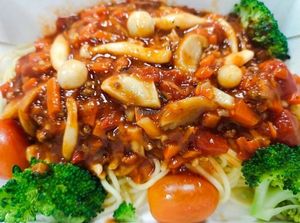 Spaghetti at D'Life Signature 蔬品軒 - Chinatown Pt in Central Singapore