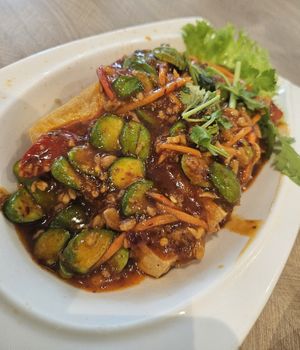 Sambal Petai Tofu ~ 13/5/24 at D'Life Signature 蔬品軒 - Chinatown Pt in Central Singapore