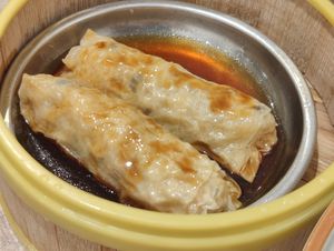 beancurd skin roll 腐竹卷 at D'Life Signature 蔬品軒 - Chinatown Pt in Central Singapore