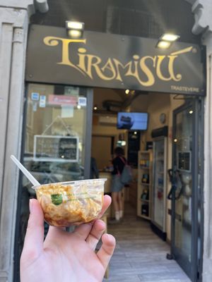   at Tiramisú Trastevere in Rome