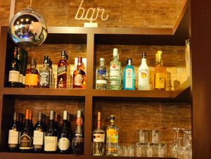 A wide variety of wine  at Aroma's in Central Singapore