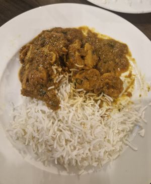 Soy chop masala at Aroma's in Central Singapore