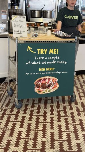 Try me  at Clover Food Lab - Harvard Science Center in Cambridge
