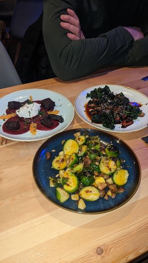 Small plates we had as starters  at Nooch in Shrewsbury