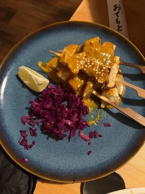 Satay celariac   at Nooch in Shrewsbury