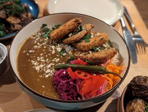 Katsu curry at Nooch in Shrewsbury