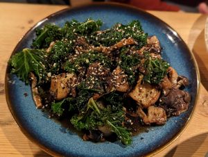 Wild mushrooms at Nooch in Shrewsbury