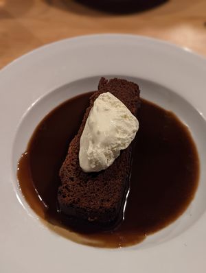 Sticky toffee pudding at Nooch in Shrewsbury