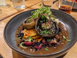 Wasabi mushrooms at Nooch in Shrewsbury