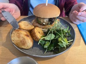 Breakfast bap  at Nooch in Shrewsbury