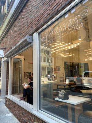 Hello  at Clover Food Lab - Downtown in Boston