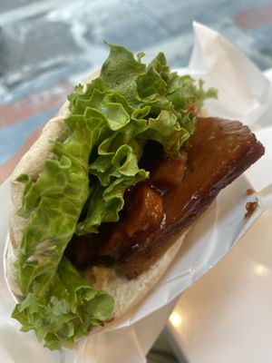 BBQ sandwich  at Clover Food Lab - Downtown in Boston