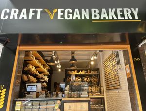 Storefront   at Craft Vegan Bakery Botánico in Buenos Aires
