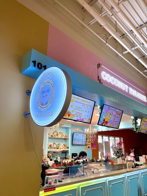 Sign  at Coconut Paradise in Carrollton